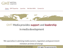 Tablet Screenshot of gmtmedialtd.com